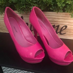 HOT PINK PATENTED POP High Heel. Halloween Costume.